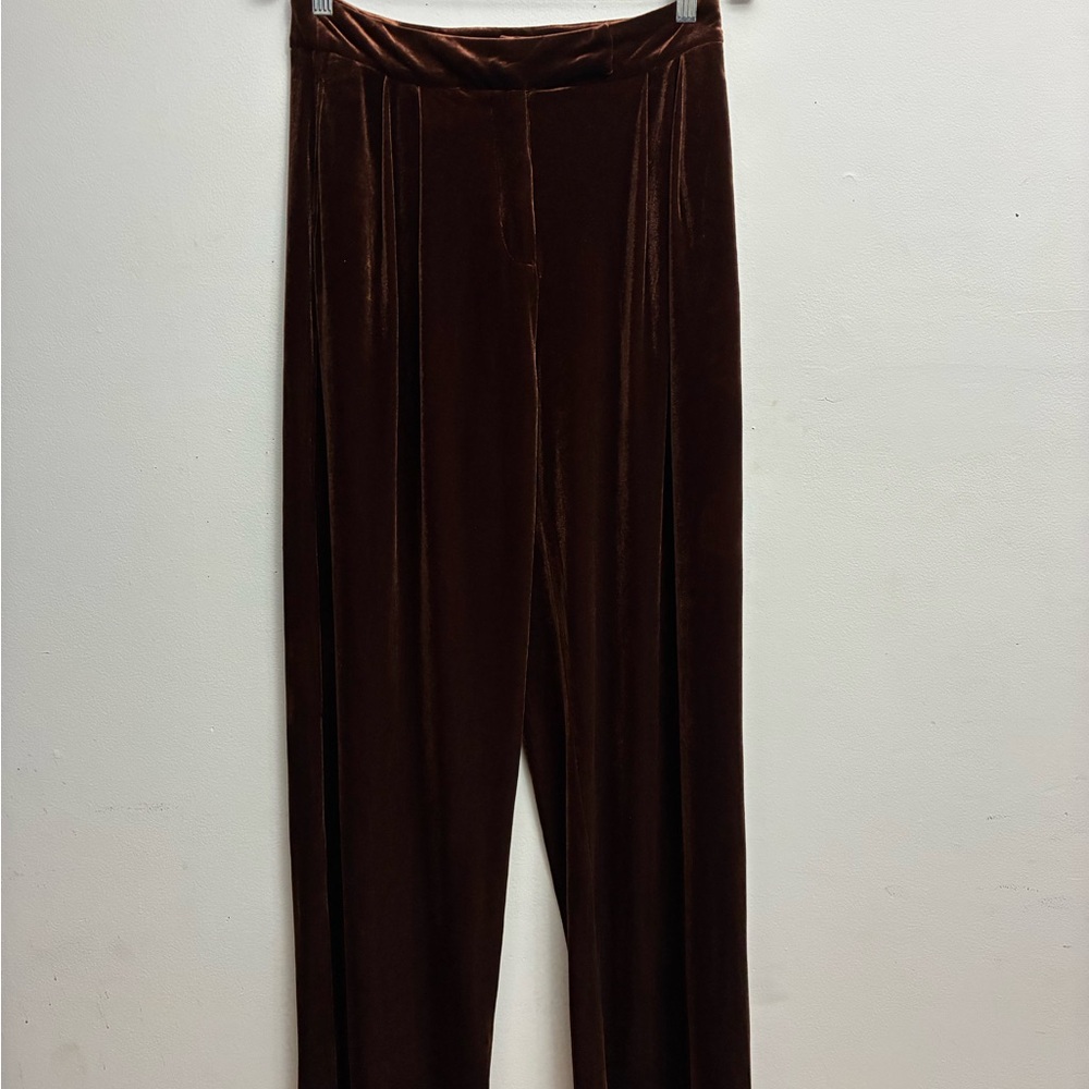 Commense Rich Brown Velvet Trousers